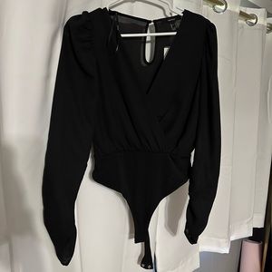 Forever 21 size small black bodysuit